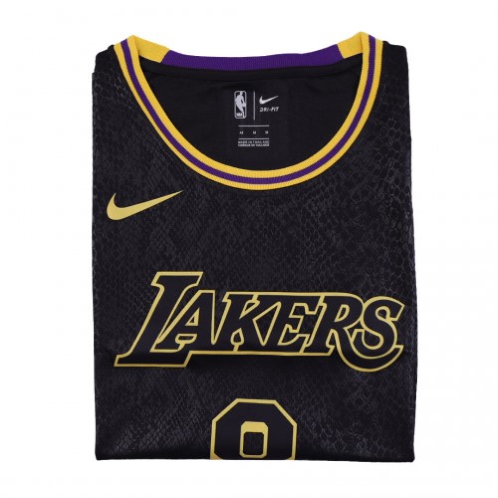 Men's Los Angeles Lakers Kobe Bryant #8 Black Swingman Jersey - City Edition-Pro Kit Vault | Brand New 26/27 Sports Jerseys